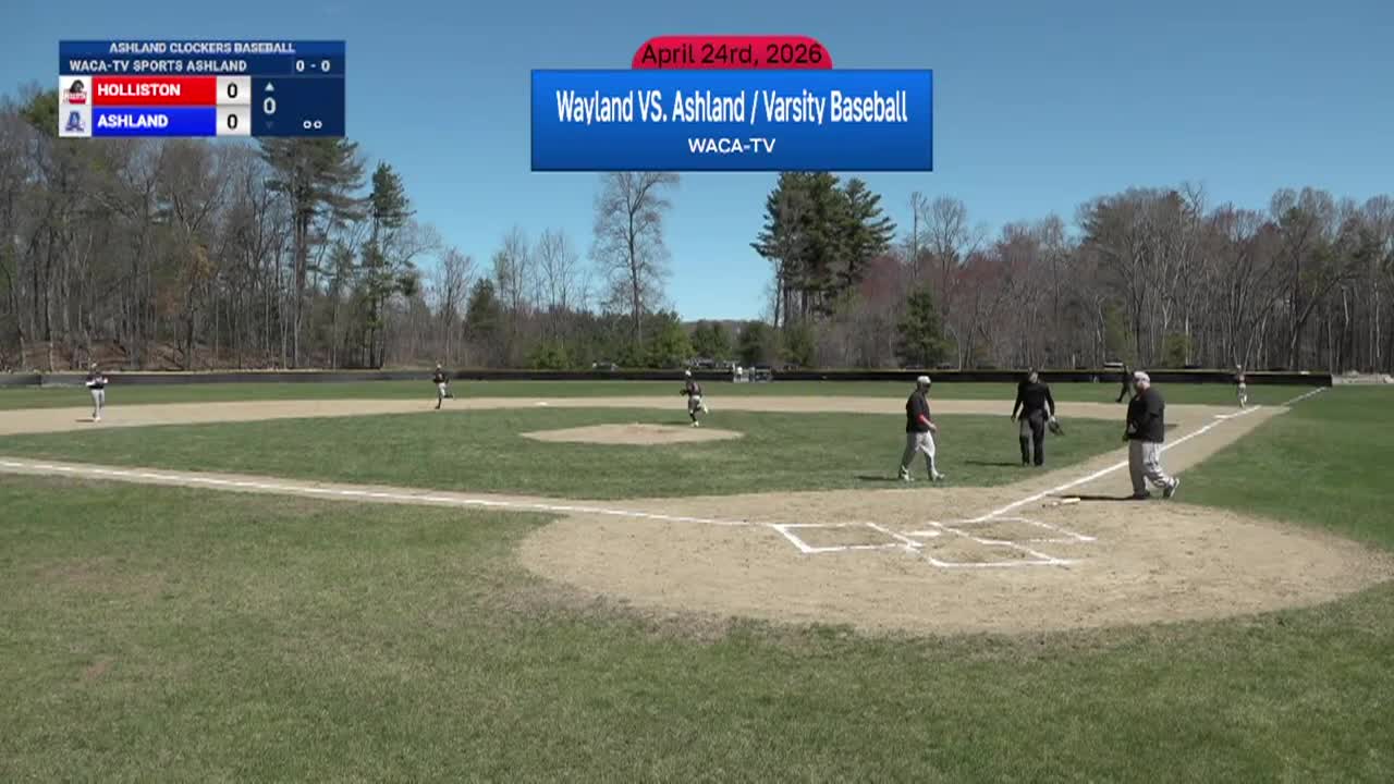 Ashland Varsity Baseball vs Wayland 4 24 26