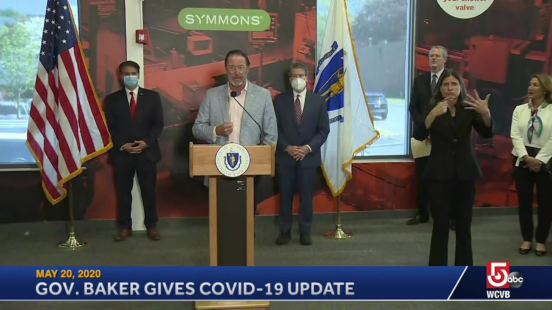 Governor Baker Press Conference May 20