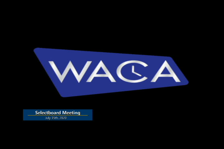 Select Board Meeting July 15 2020
