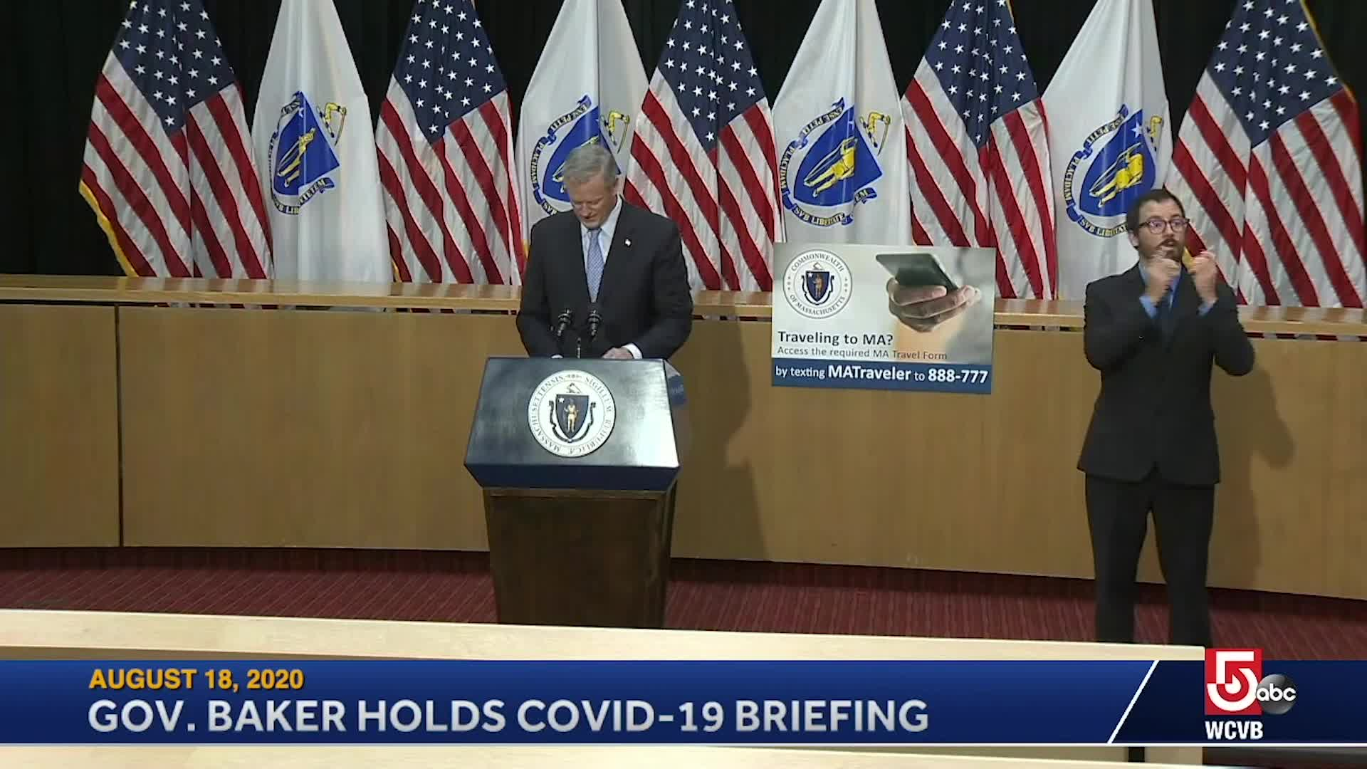 Governor Baker Updates August 18