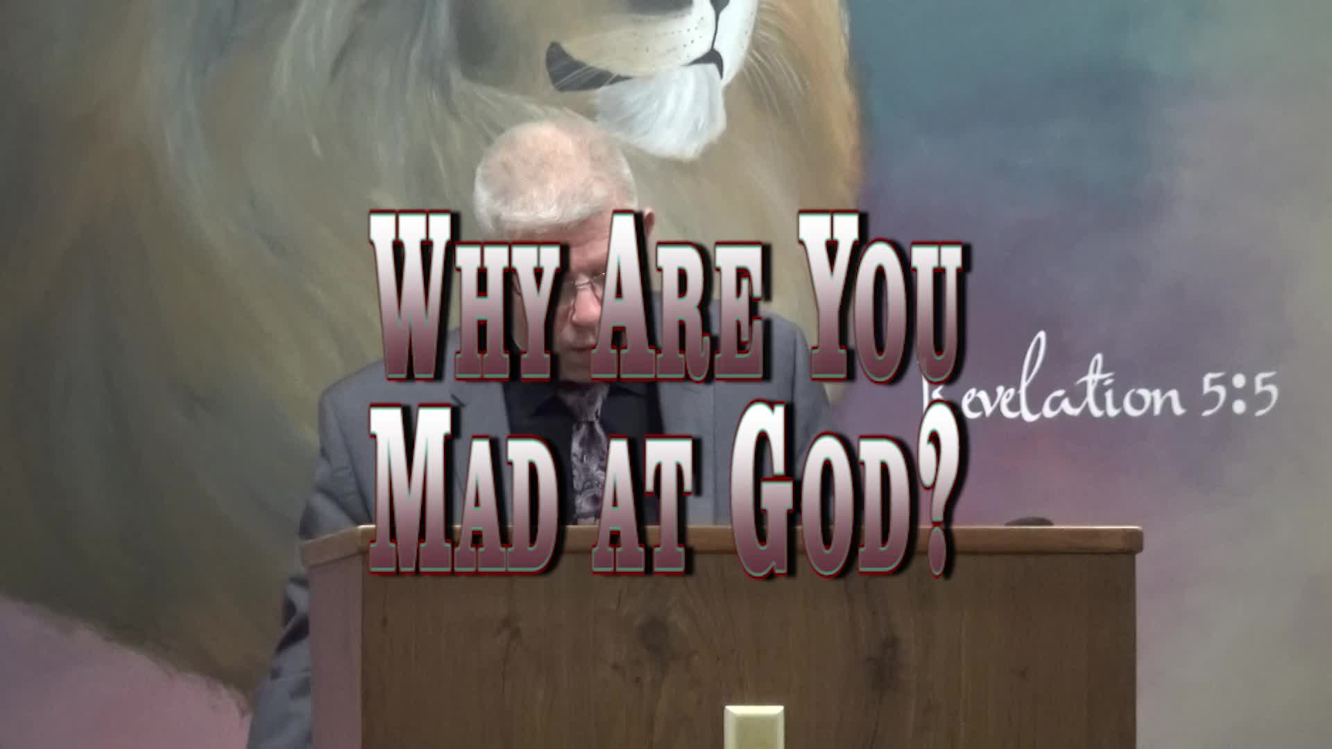 Voice of Victory - Why Are You Mad at God_
