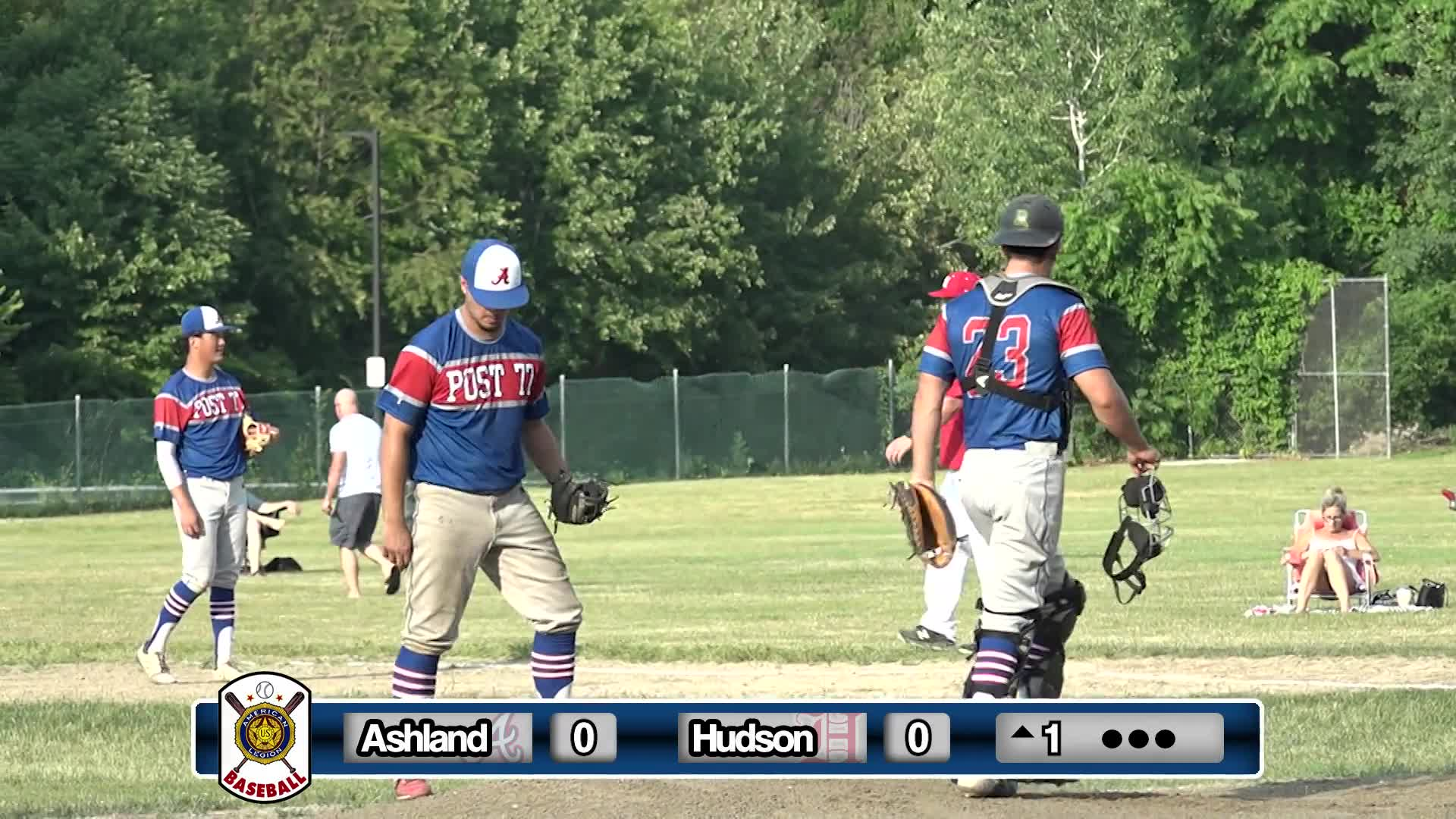 Ashland Legion Baseball vs Hudson (June 29th, 2021)