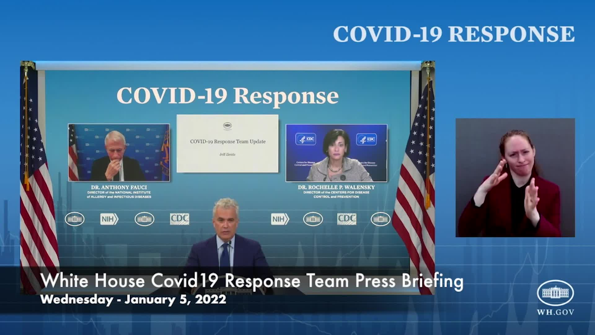 White House COVID19 Response Team Press Briefing
