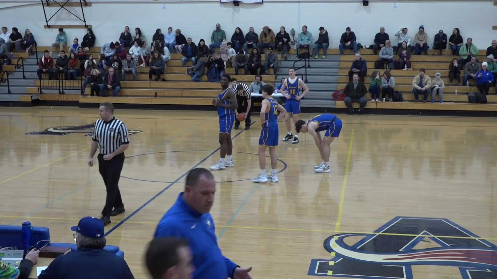 Boys basketball vs Norwood Feb 3 2023