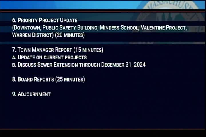 Select Board Meeting March 15