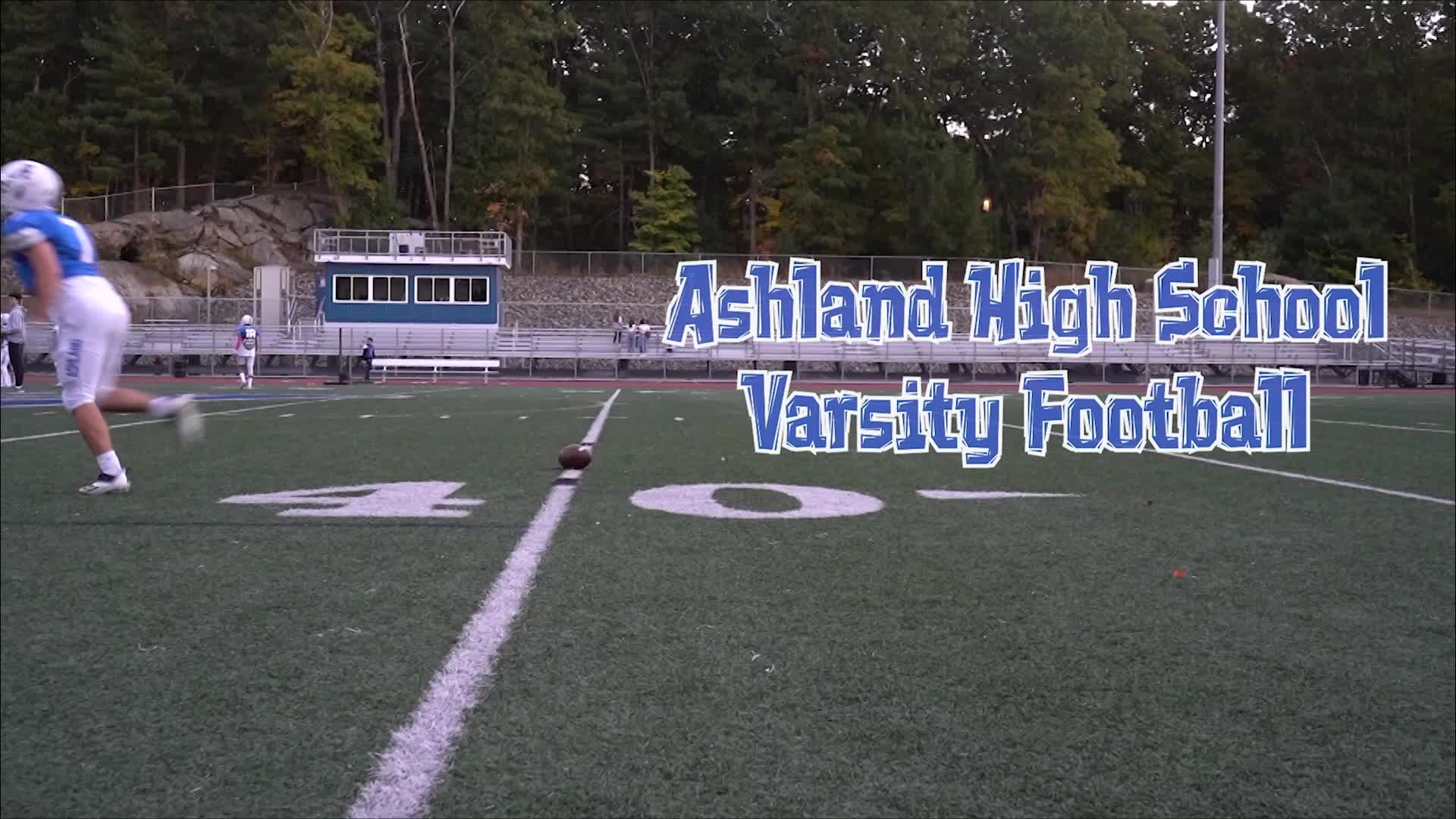 Ashland High School Varsity Football vs Norwood October 13, 2023