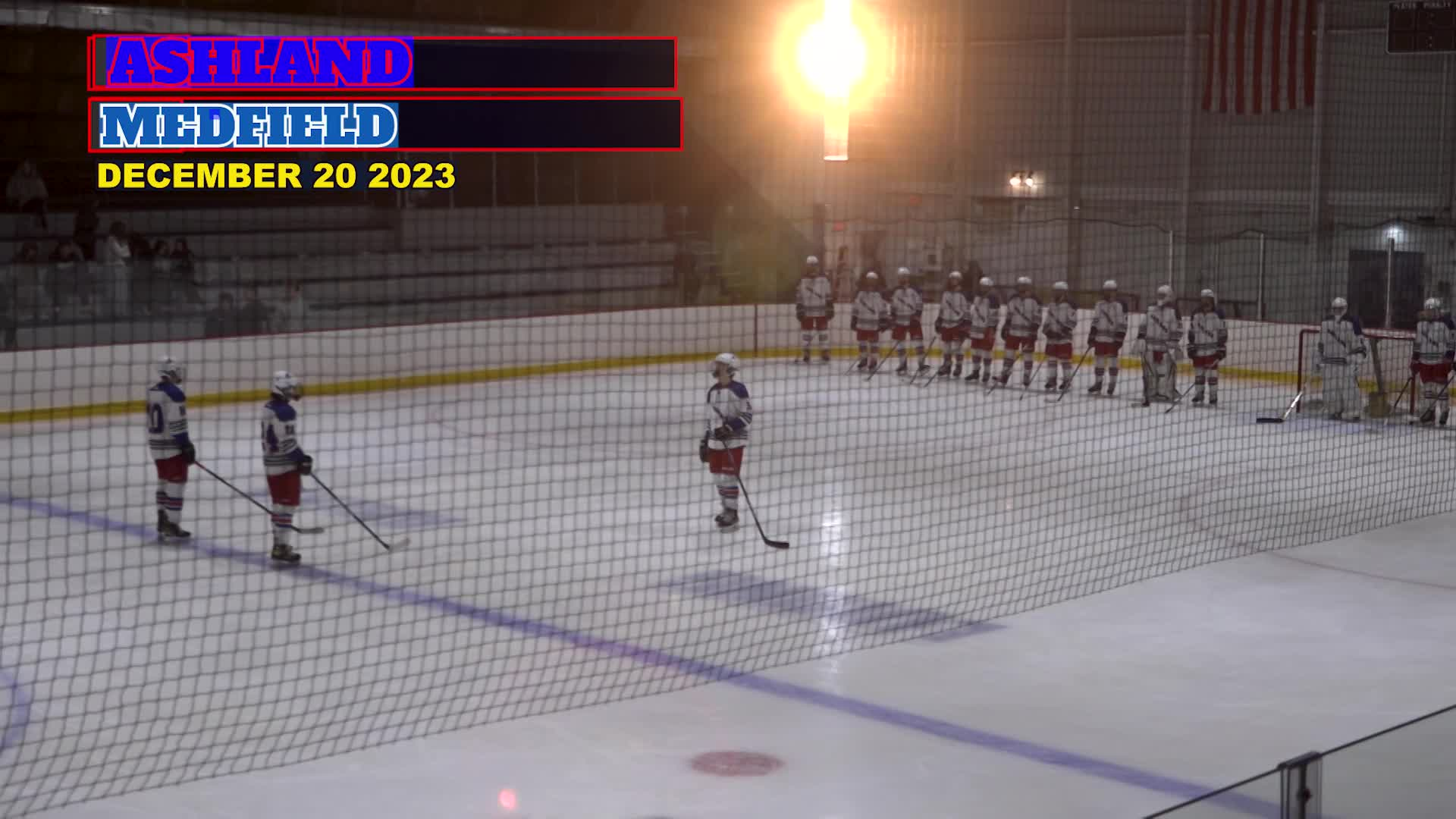 AHS Hockey vs Medfield 12-20-23